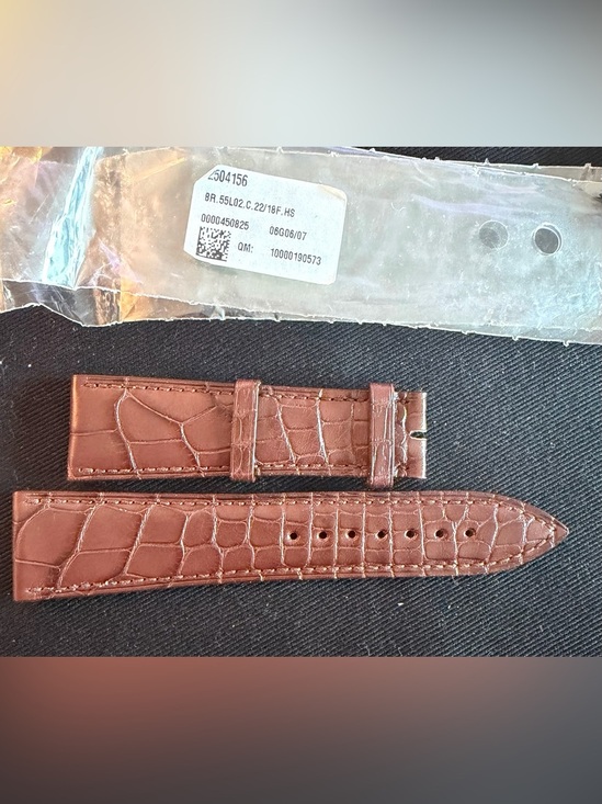 Other - Blancpain 40m villeret strap 22/18mm brown alligator